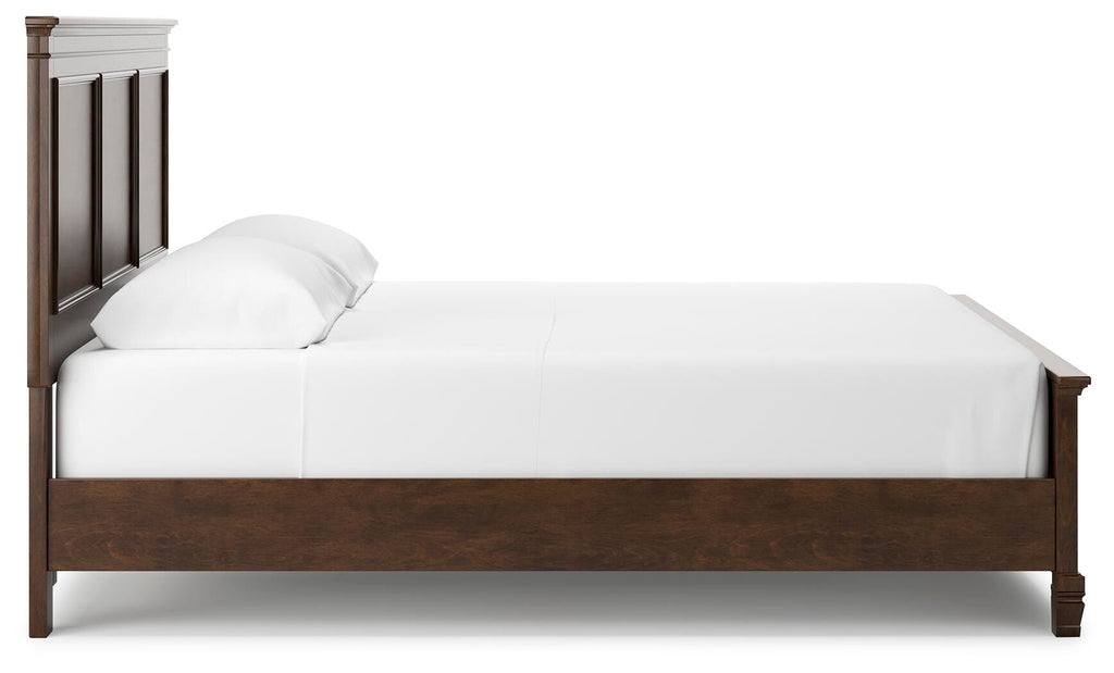 Danabrin California King Panel Bed in Brown, side view