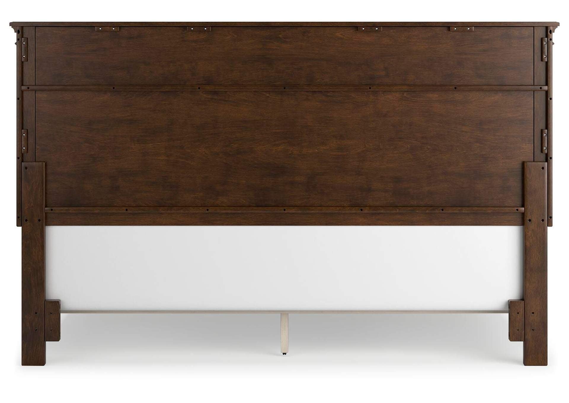 Danabrin King Panel Bed with Mirrored Dresser