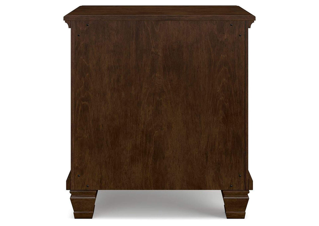 Danabrin Twin Panel Bed with Mirrored Dresser and 2 Nightstands
