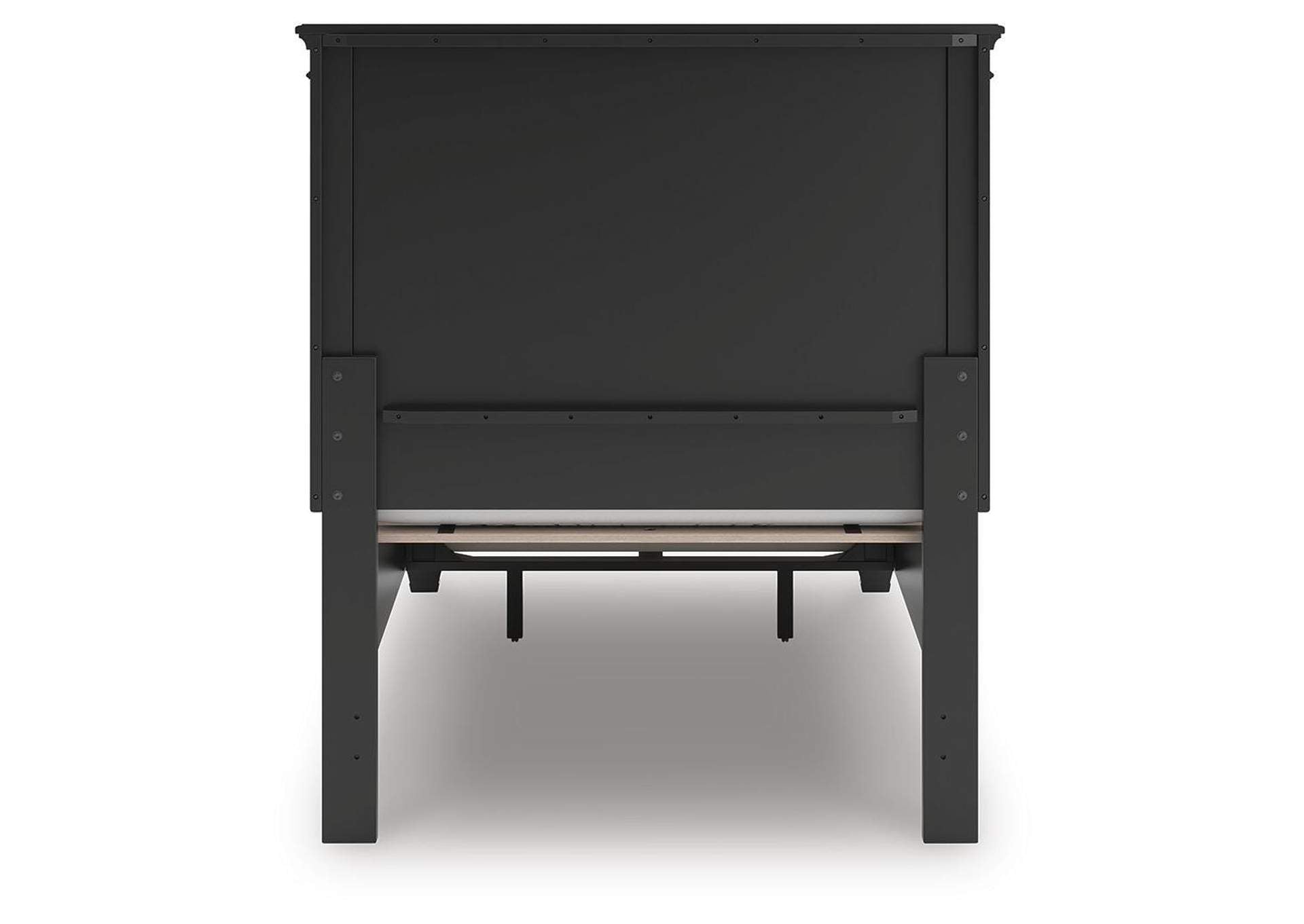 Lanolee Twin Panel Storage Bed