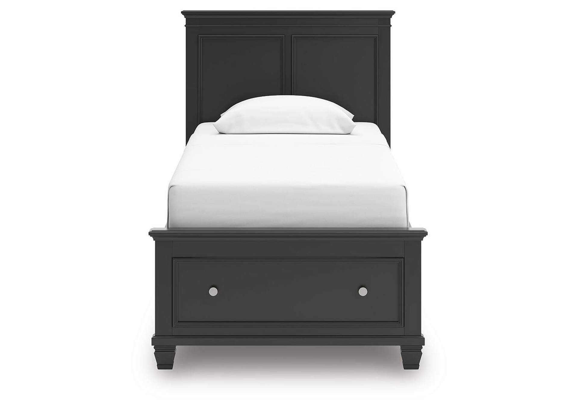 Lanolee Twin Panel Storage Bed, Dresser and Chest