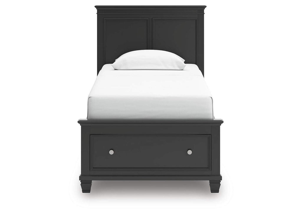 Lanolee Twin Panel Storage Bed and Dresser