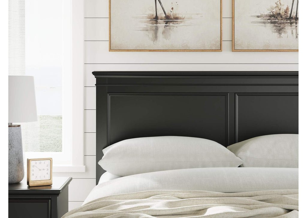 Lanolee Queen Panel Storage Bed detail