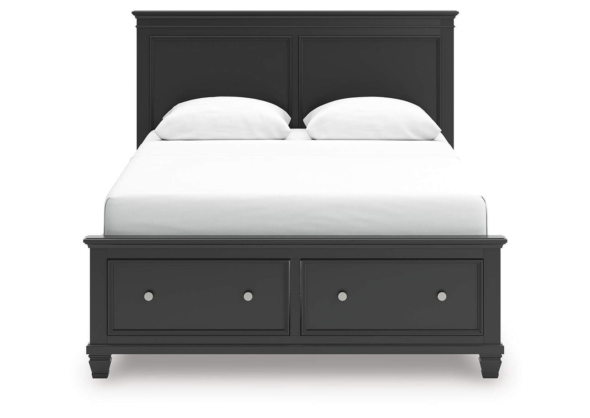 Lanolee Queen Panel Storage Bed and Dresser