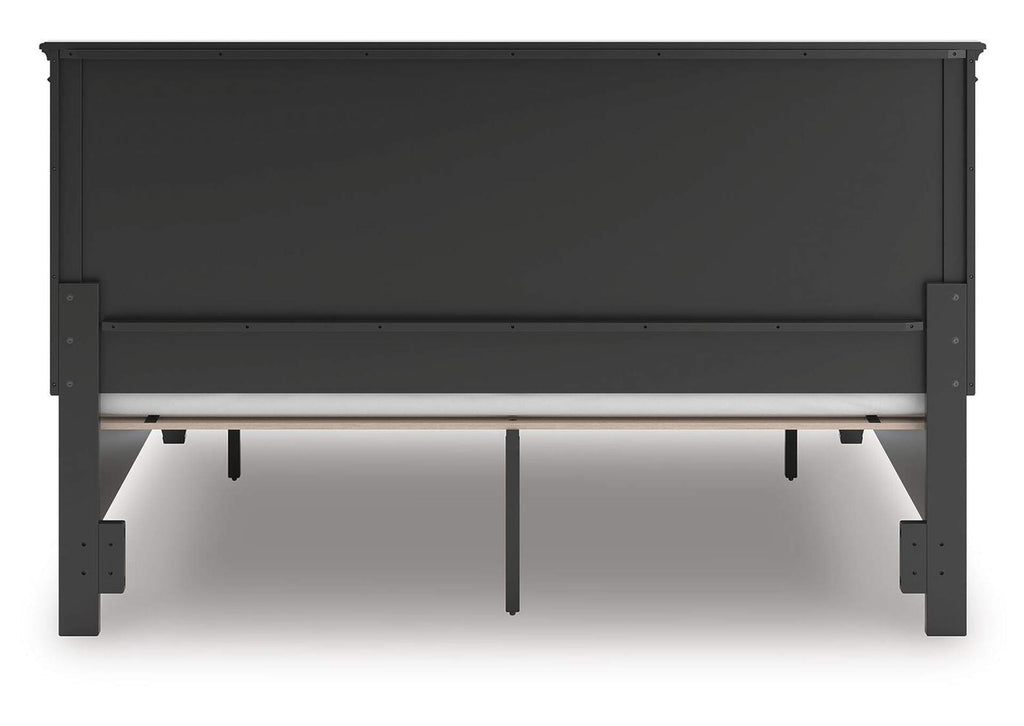 Lanolee King Panel Storage Bed, Dresser and Nightstand