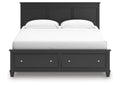 Lanolee King Panel Storage Bed