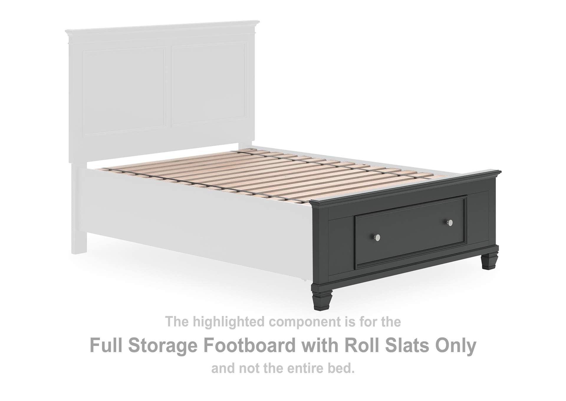 Lanolee Full Panel Storage Bed