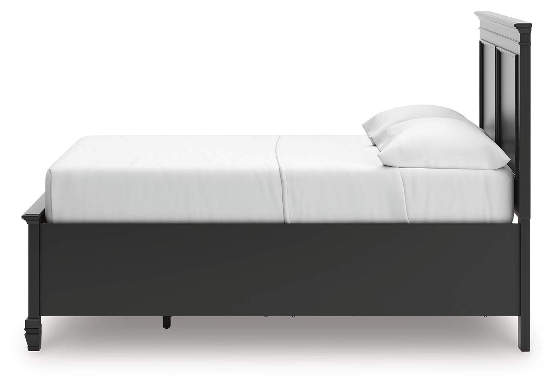 Lanolee Full Panel Storage Bed, Dresser and Chest side view