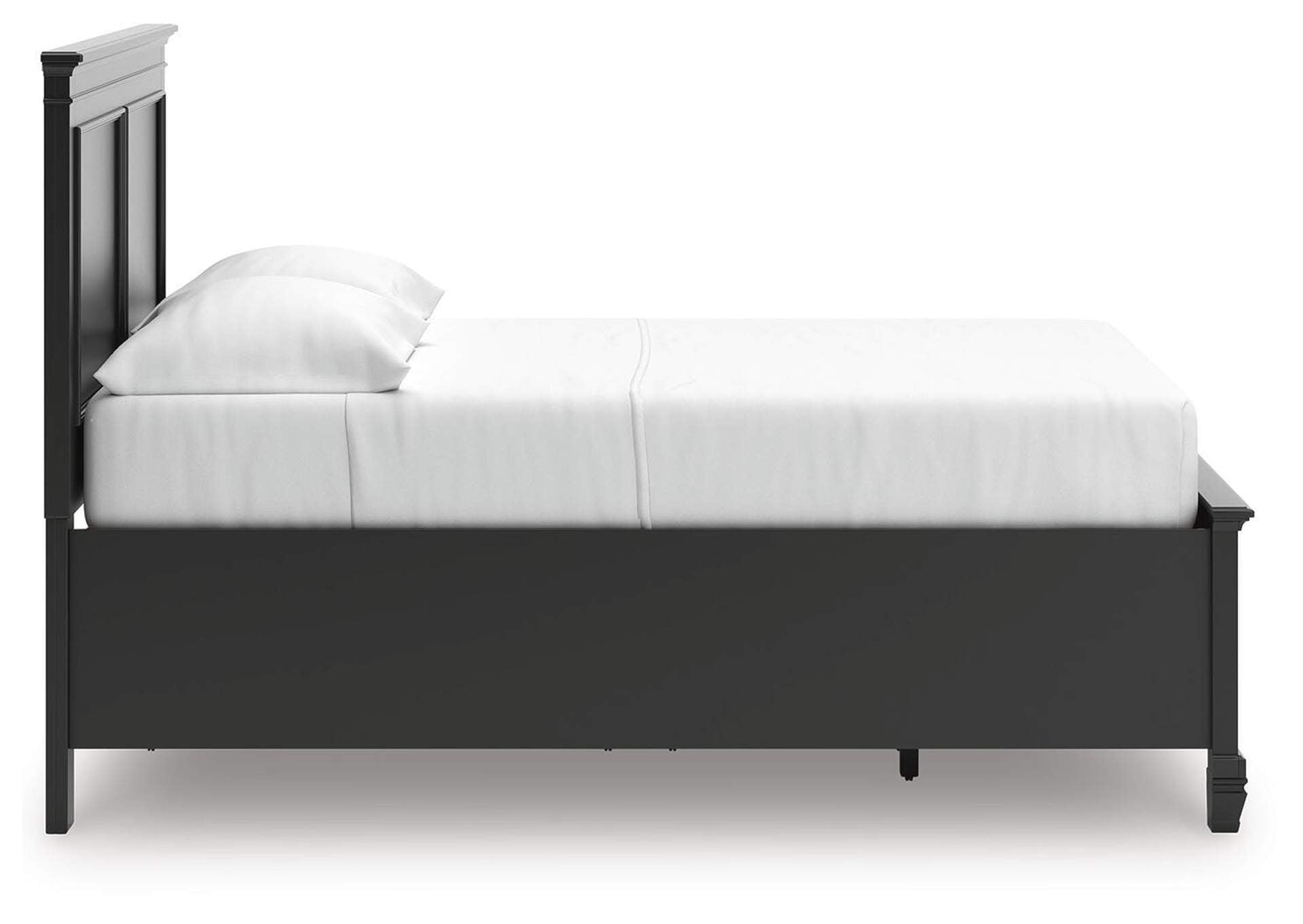 Lanolee Full Panel Storage Bed, Dresser and Nightstand side view