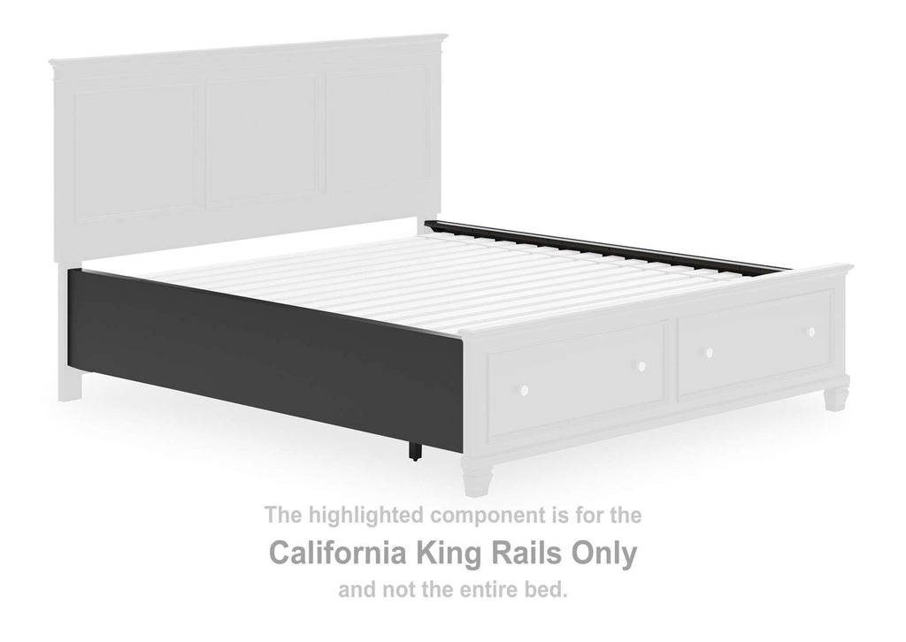 Lanolee California King Panel Storage Bed