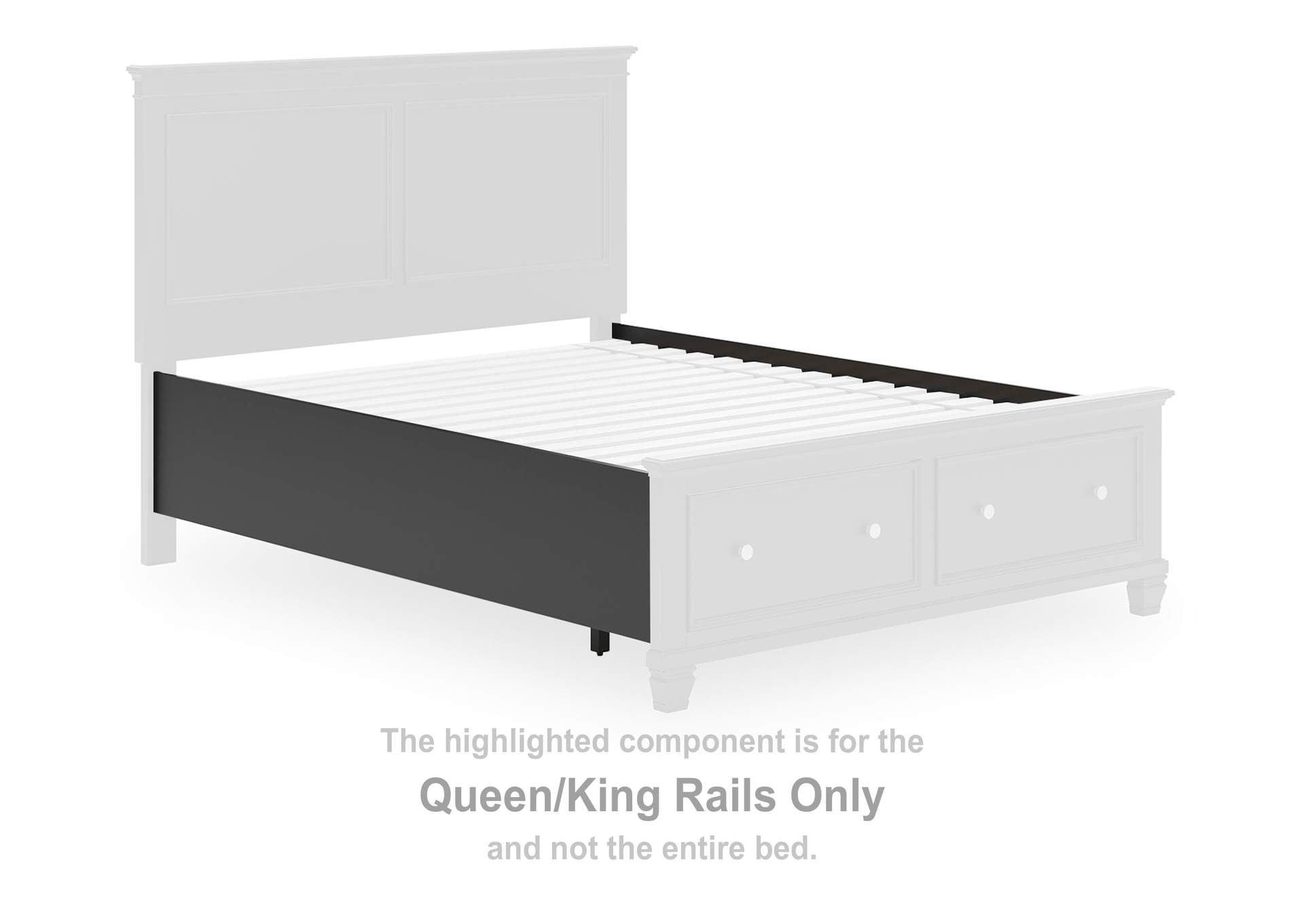 Lanolee King Panel Storage Bed