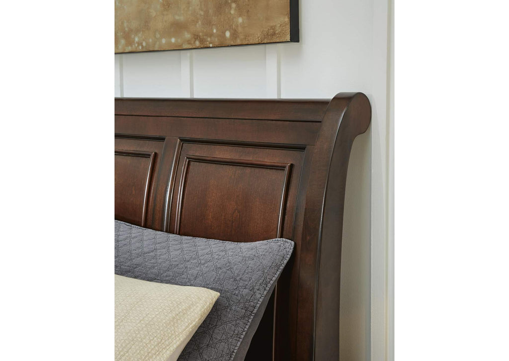 Porter King Sleigh Storage Bed detail