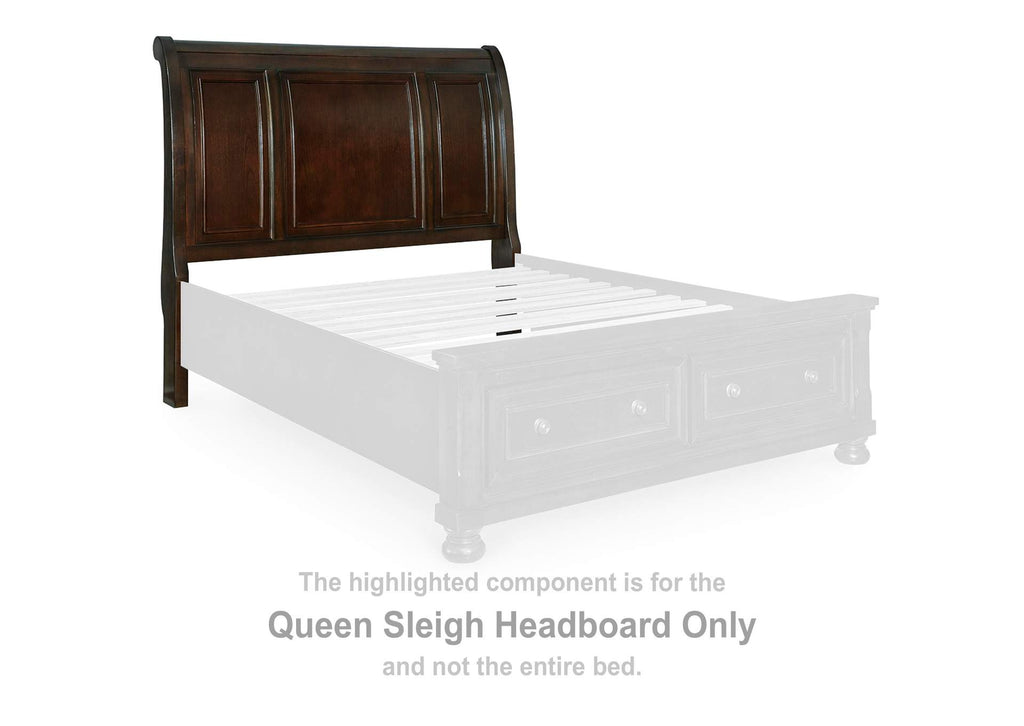 Porter Queen Sleigh Storage Bed