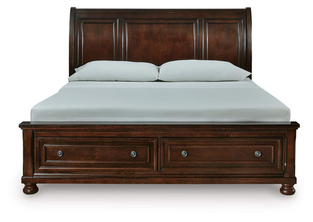 Porter King Sleigh Storage Bed