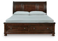 Porter King Sleigh Storage Bed