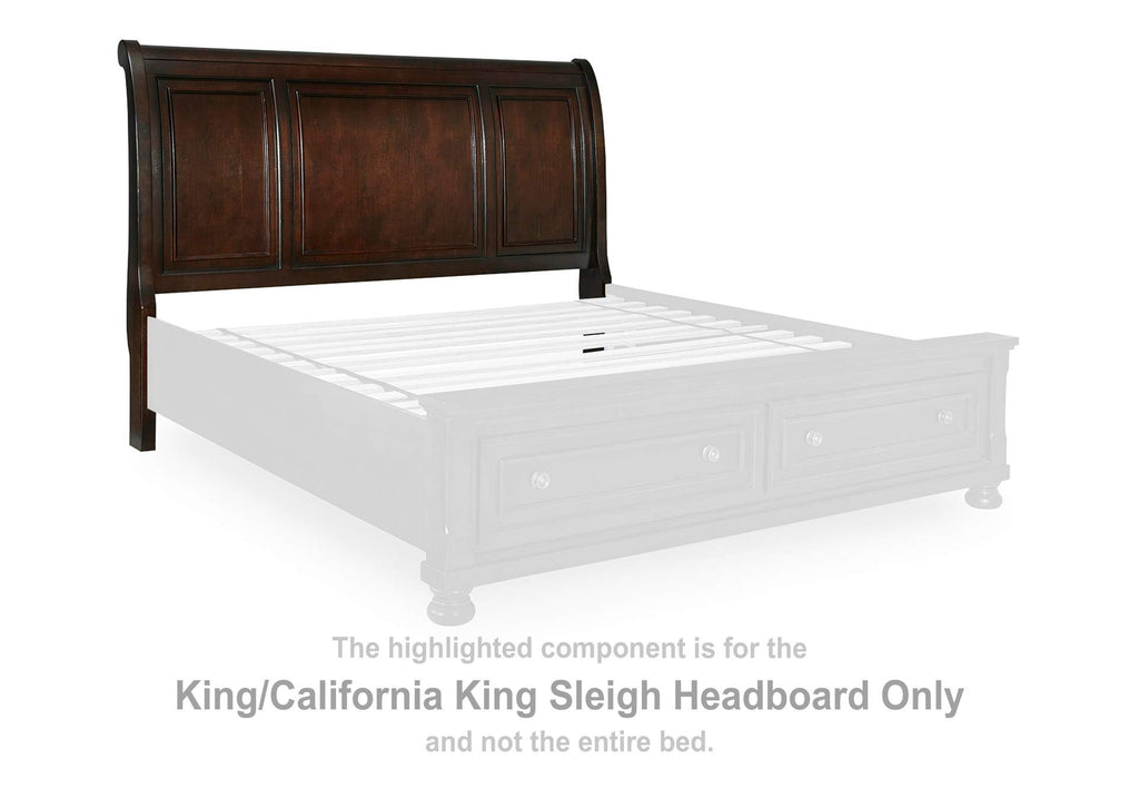 Porter King Sleigh Storage Bed
