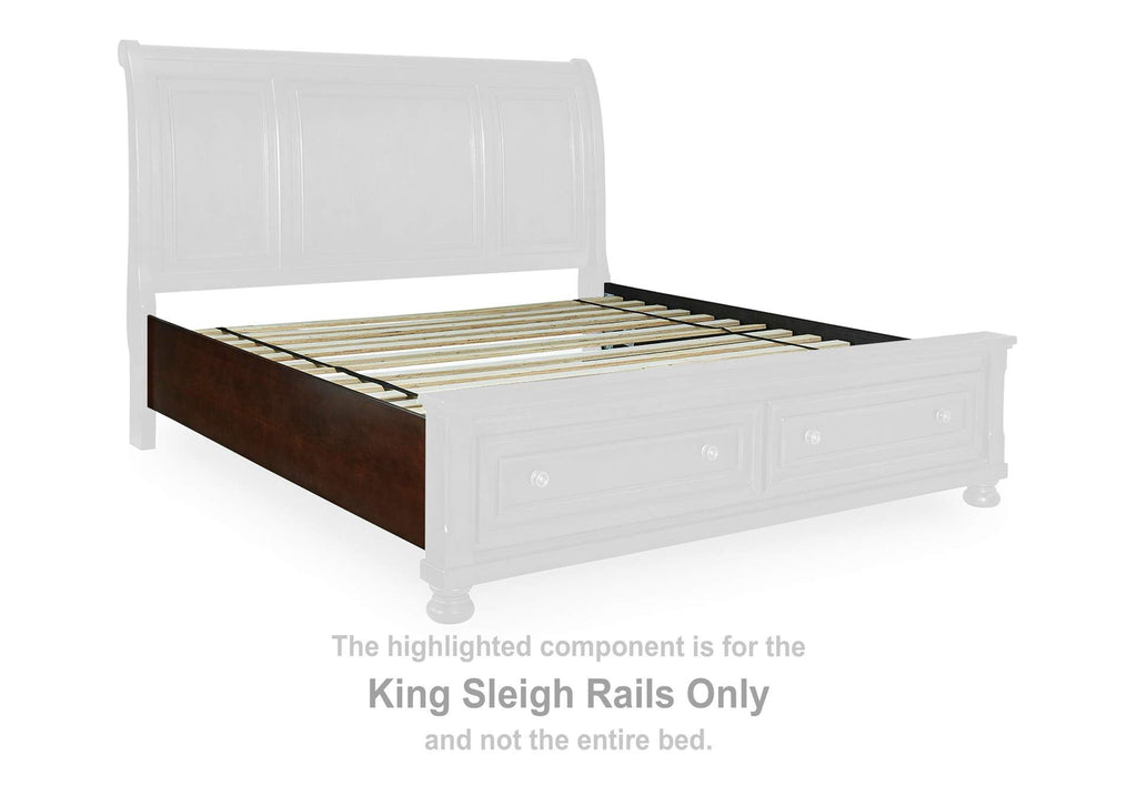 Porter King Sleigh Storage Bed