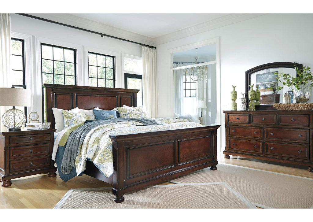 Porter King Panel Bed