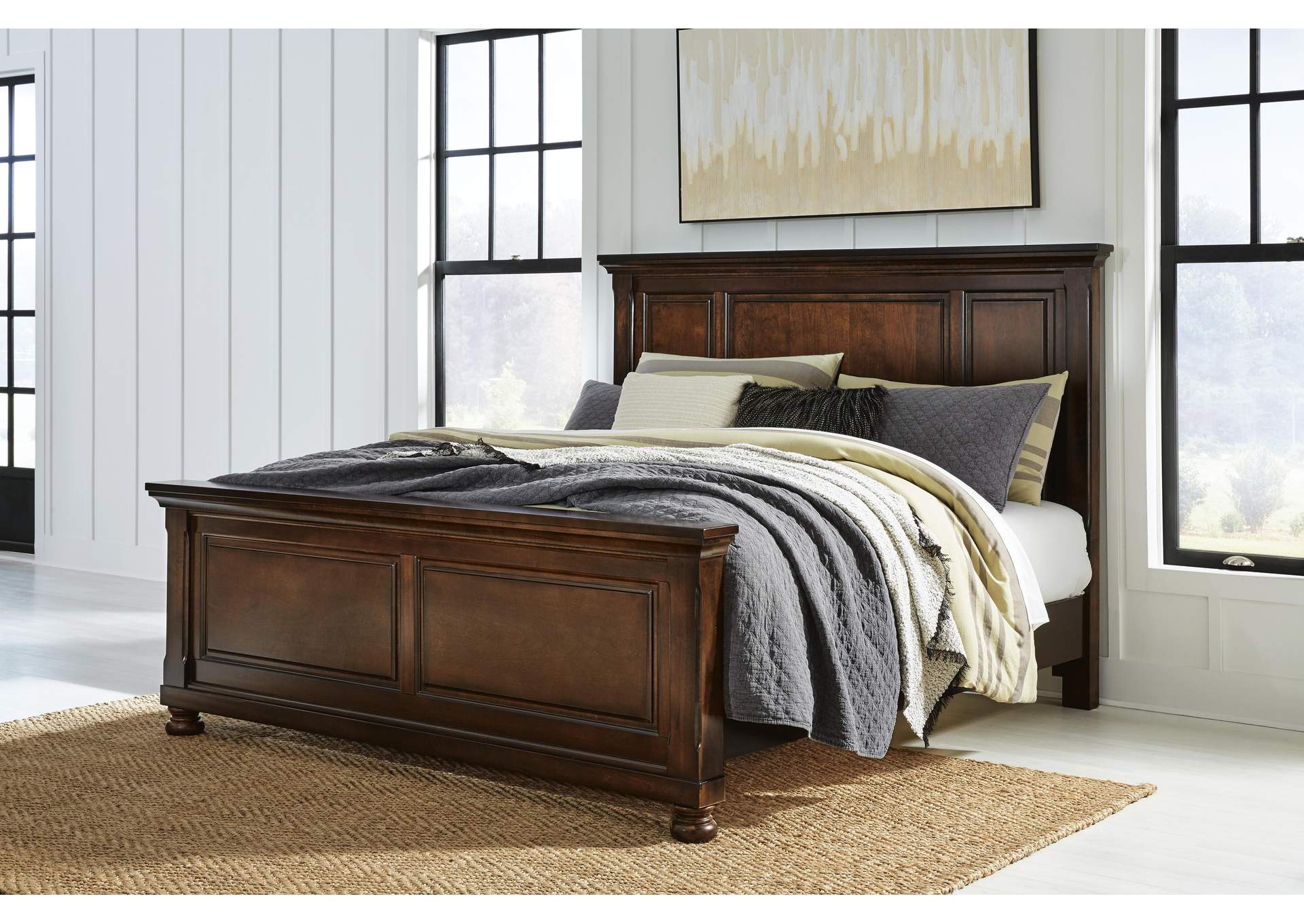 Porter King Panel Bed