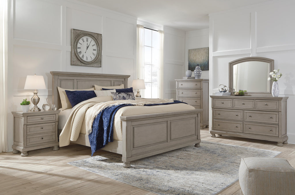 Lettner California King Sleigh Bed with 2 Storage Drawers - image 5