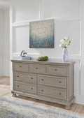Lettner Dresser in Light Gray