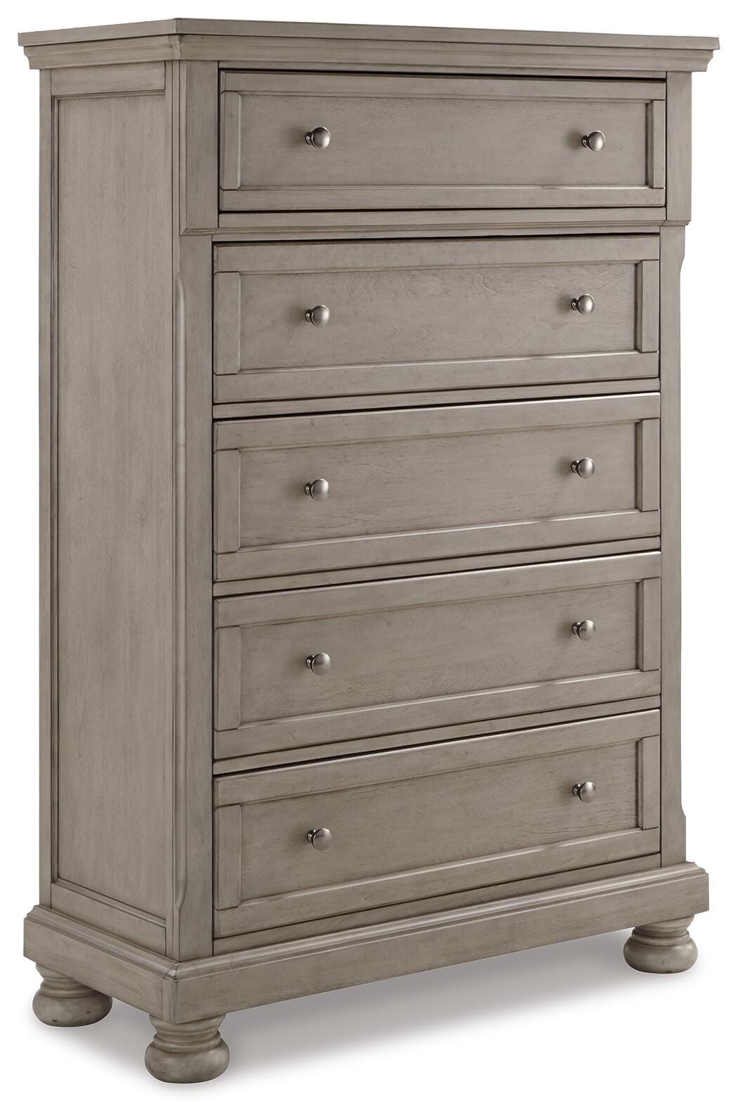Lettner Chest of Drawers in Light Gray, alternate view 2