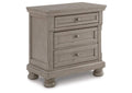 Lettner California King Panel Bed with Mirrored Dresser and 2 Nightstands