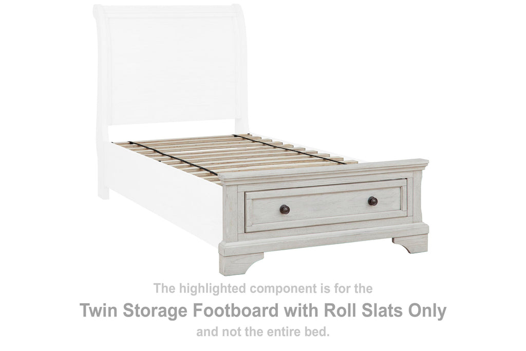 Robbinsdale Twin Sleigh Storage Bed - image 12
