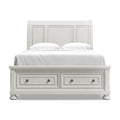 Robbinsdale Queen Sleigh Bed with 2 Storage Drawers — main view