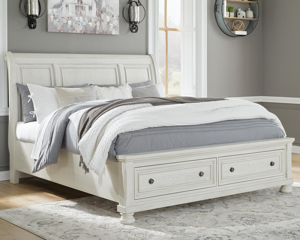 Robbinsdale King Sleigh Bed with Storage - image 2