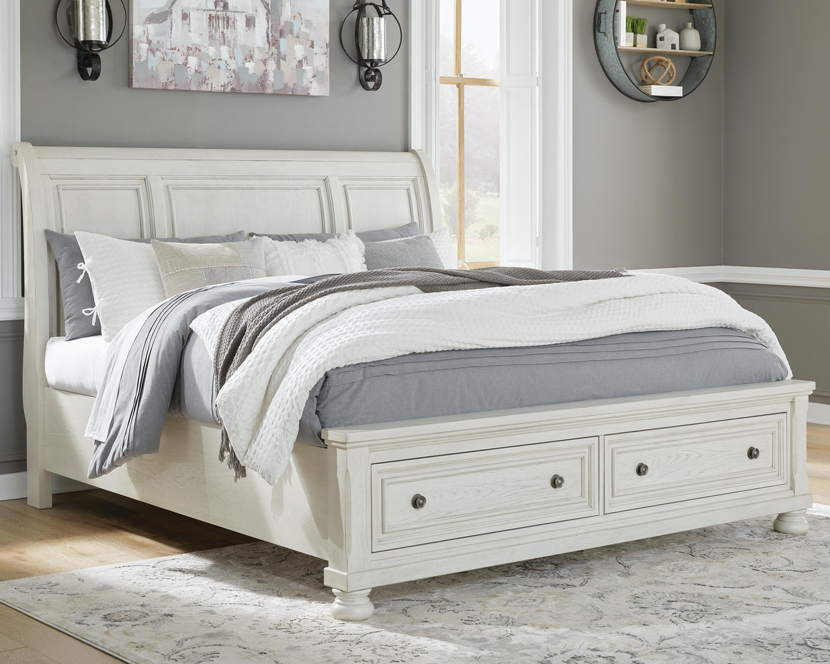 Robbinsdale Queen Sleigh Bed with Storage - image 2