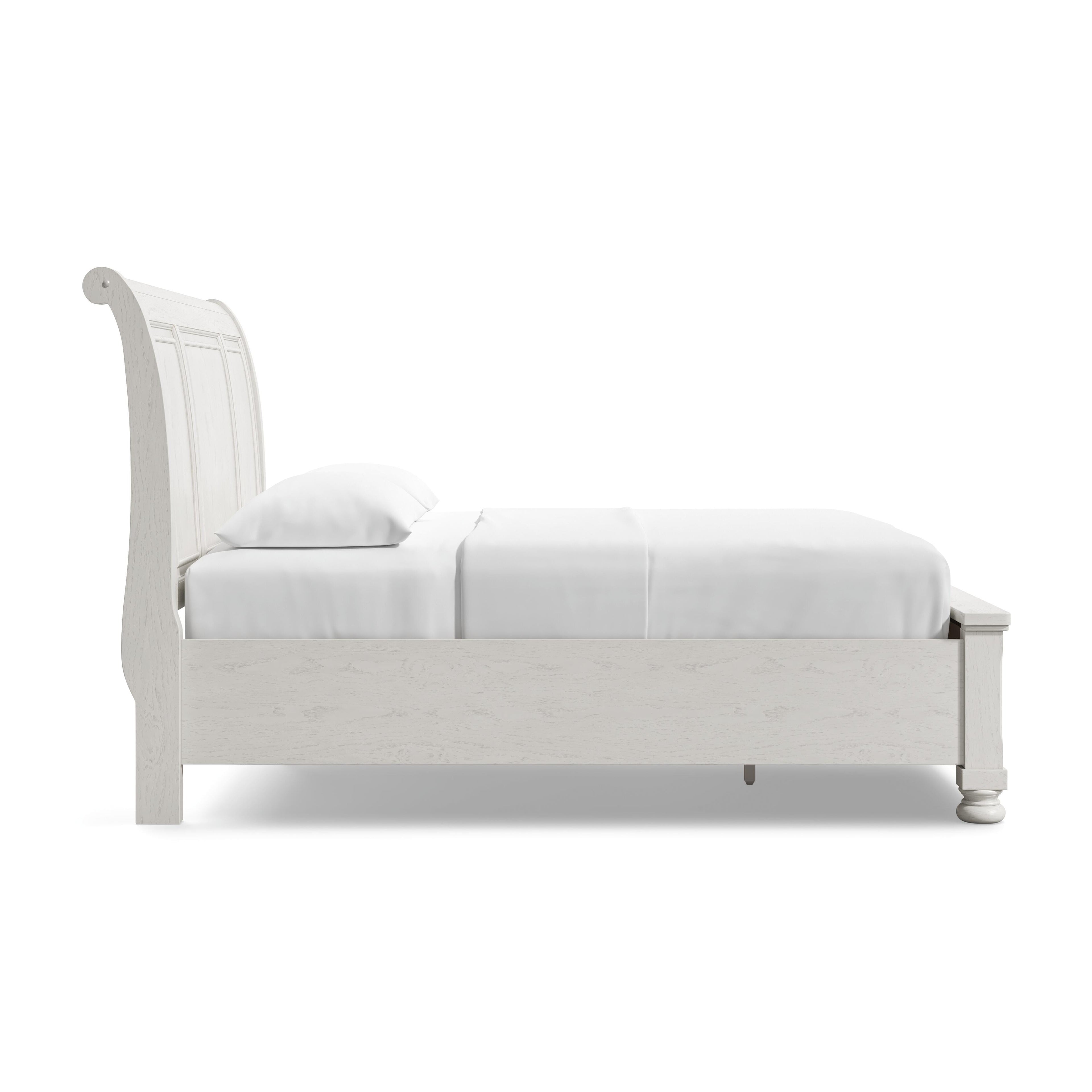 Robbinsdale King Sleigh Bed with 2 Storage Drawers — detail 5