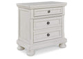 Robbinsdale California King Sleigh Bed with Storage with Mirrored Dresser, Chest and Nightstand