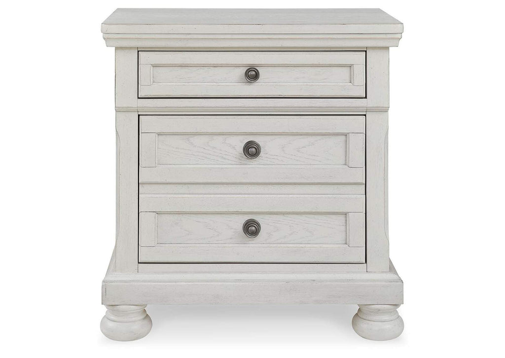 Robbinsdale Full Storage Bed and Nightstand