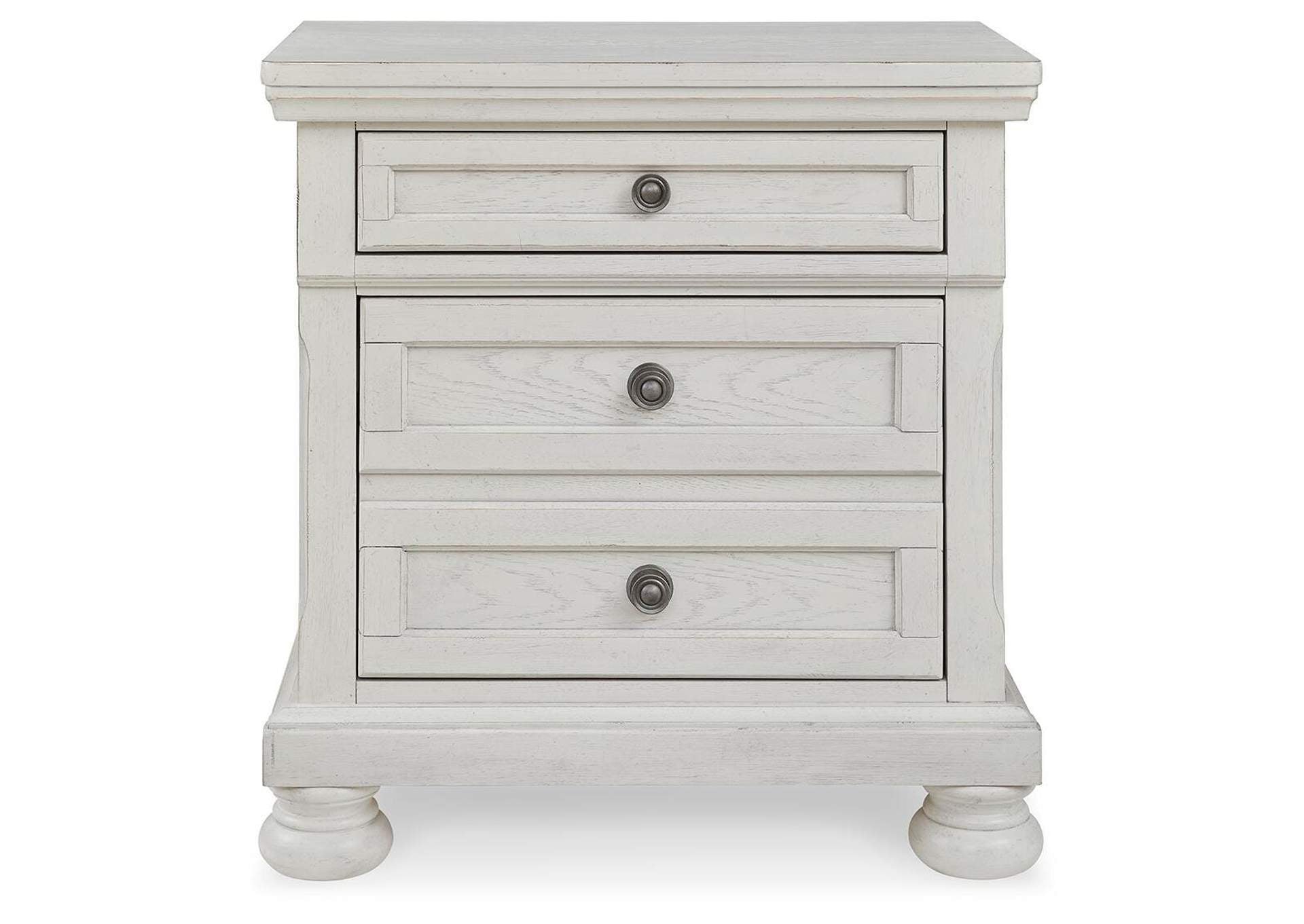Robbinsdale Full Storage Bed and Nightstand