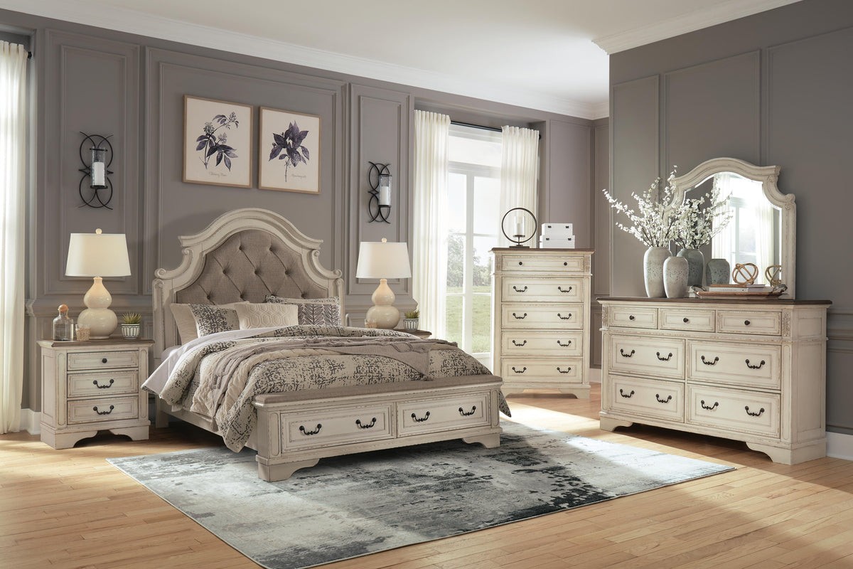 Realyn Queen Upholstered Storage Bed - image 2