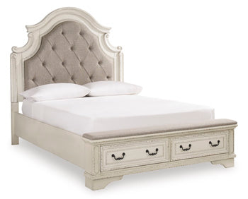 Realyn Queen Upholstered Storage Bed - image 9