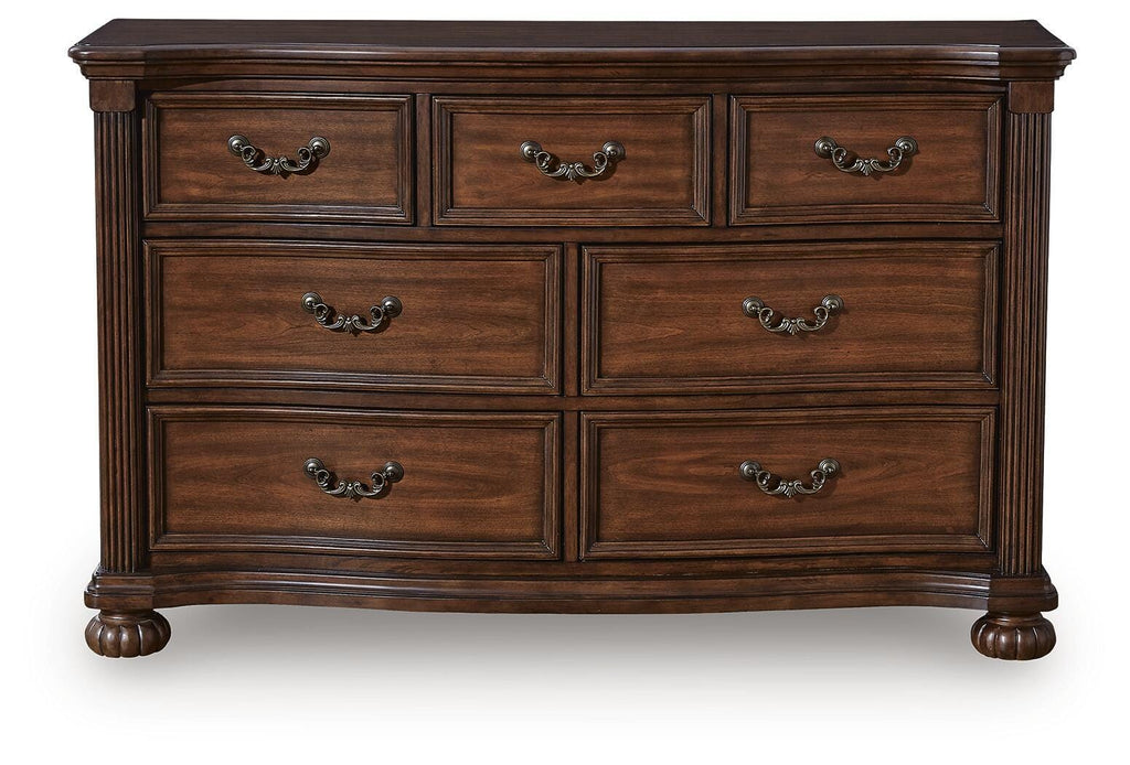Lavinton Dresser in Brown, front view