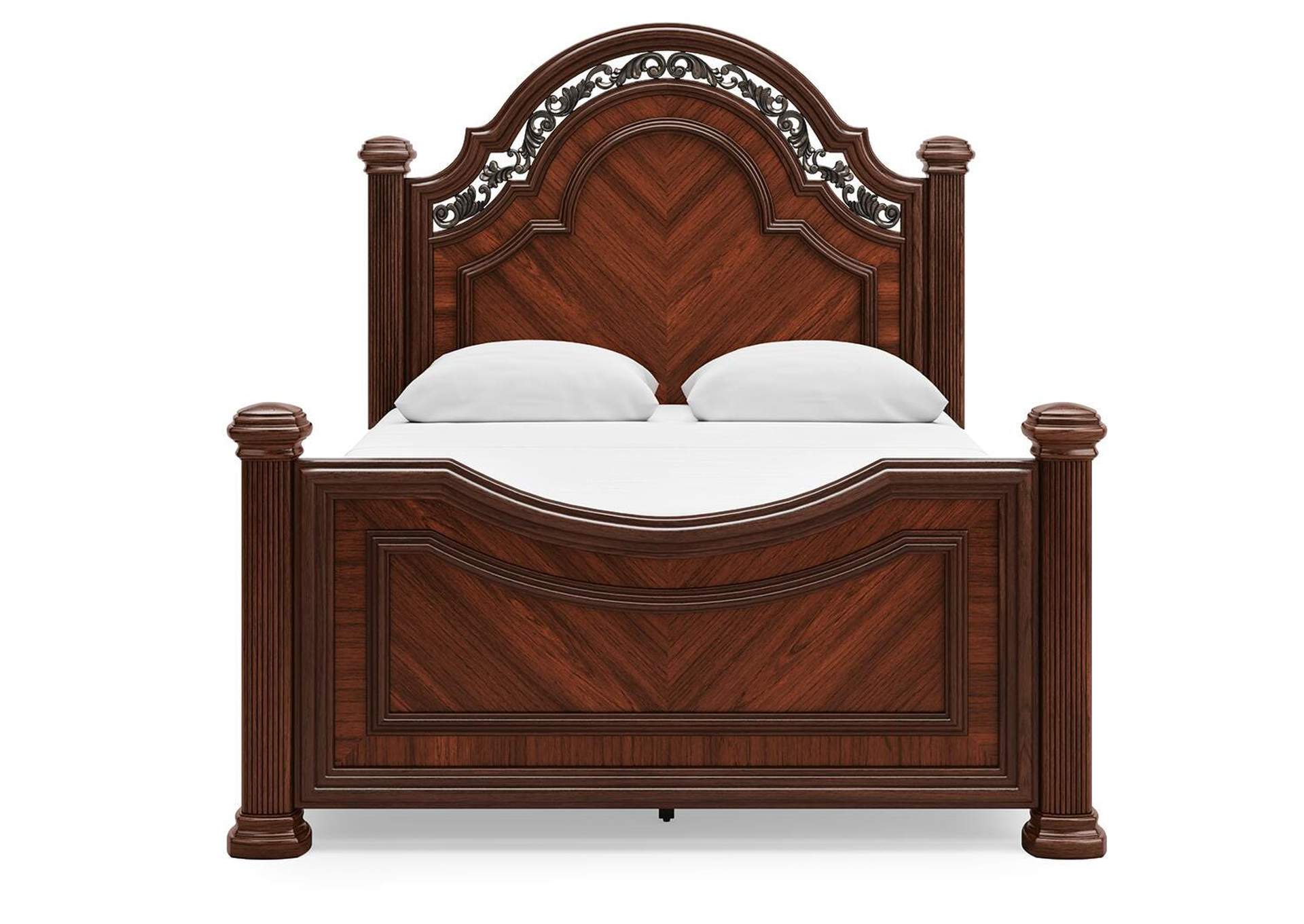 Lavinton Queen Poster Bed, Dresser and 2 Nightstands front view
