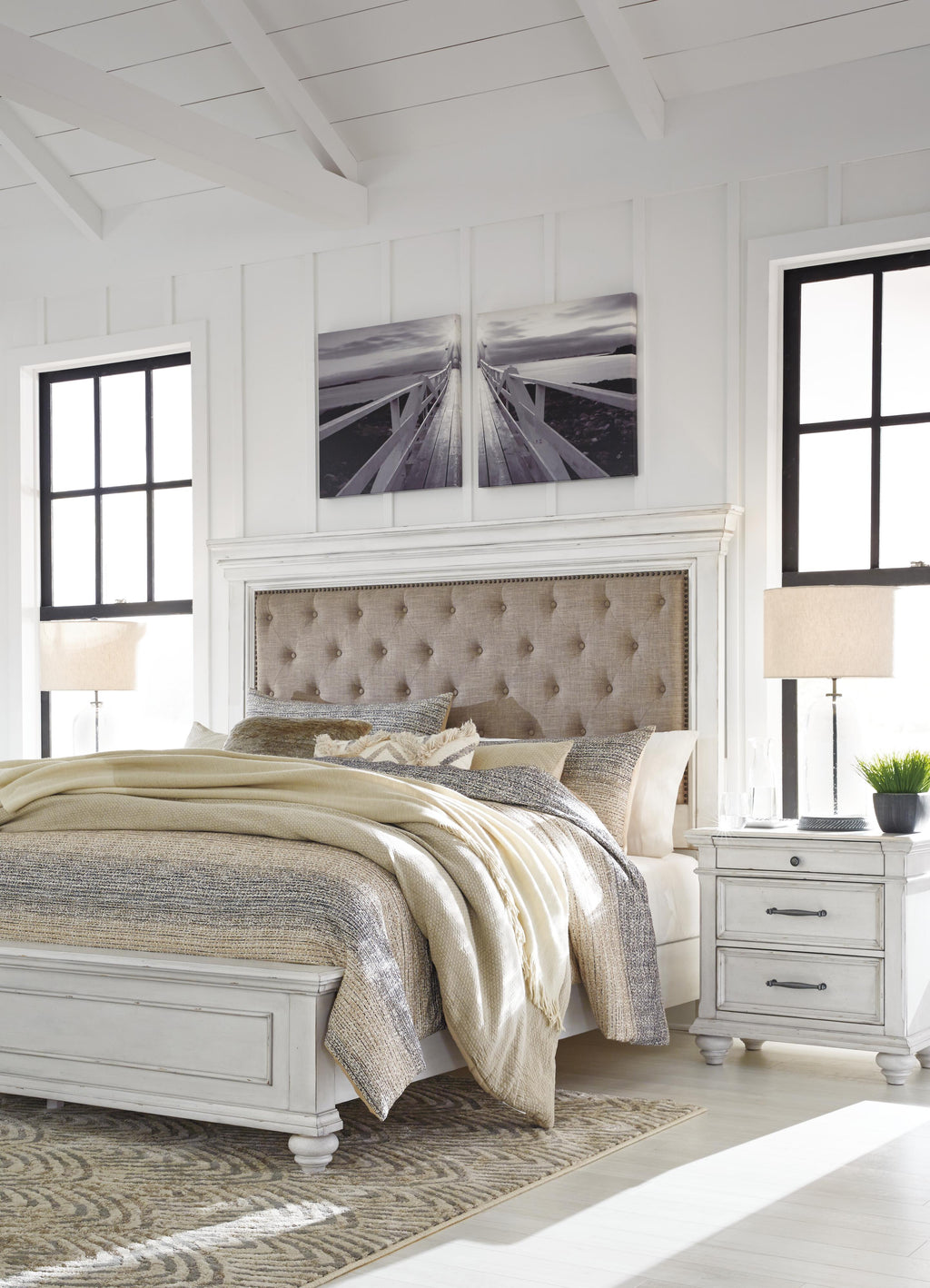 Kanwyn Queen Panel Bed - image 14