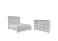 Kanwyn King Panel Bed with Dresser