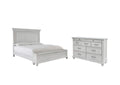 Kanwyn Queen Panel Bed with Storage with Dresser