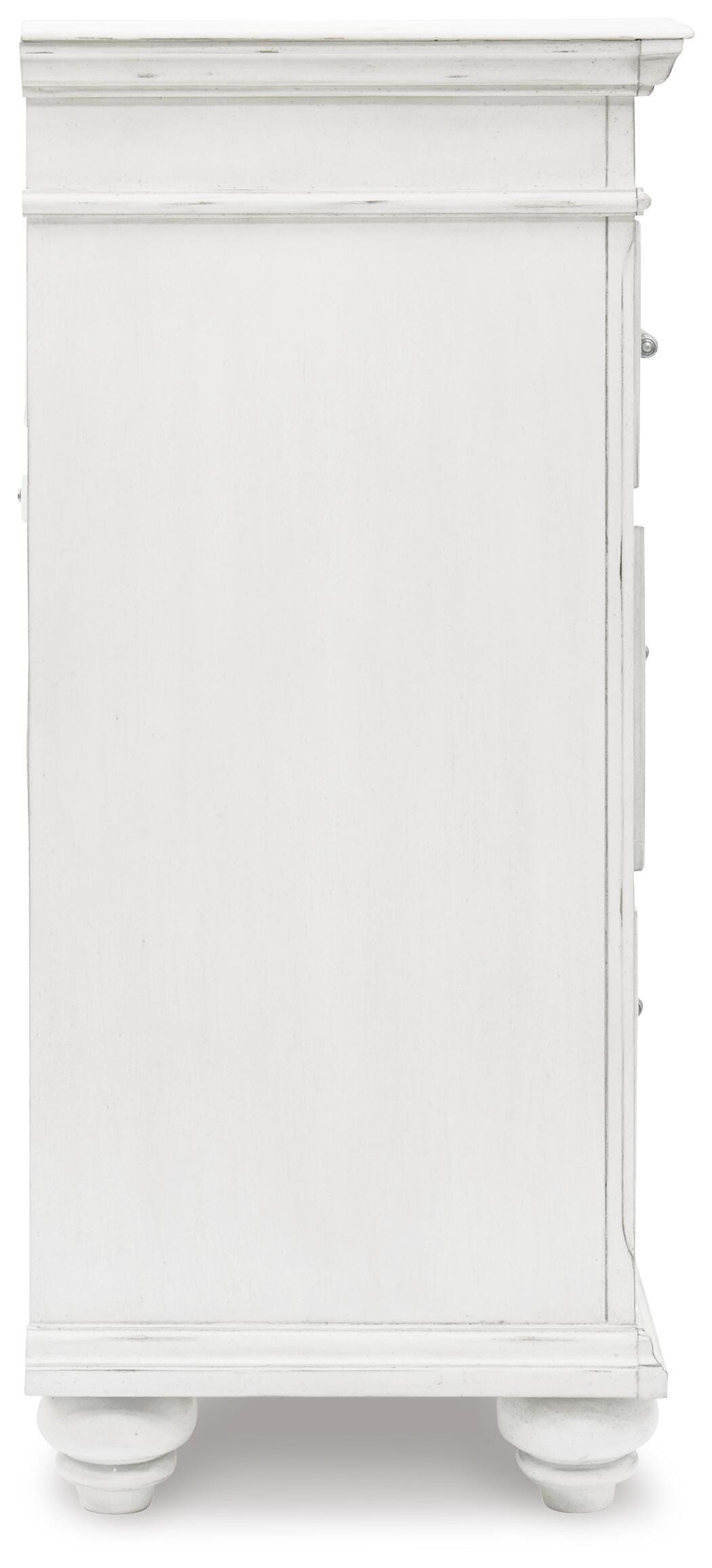 Kanwyn Dresser in Whitewash, side view