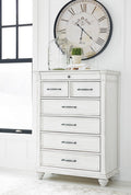 Kanwyn Chest of Drawers in Whitewash