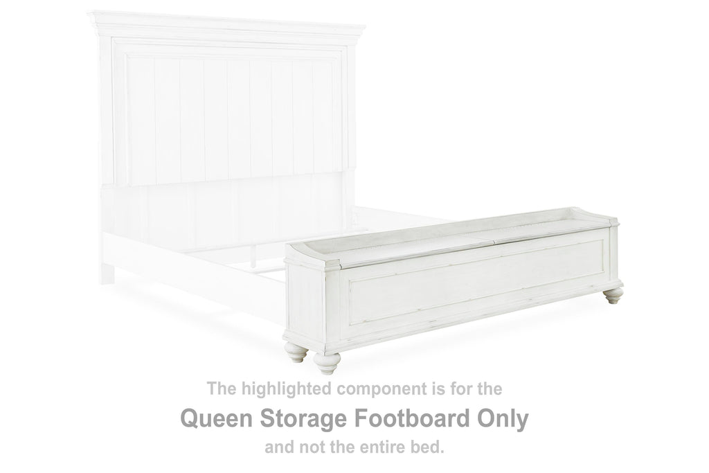 Kanwyn Queen Panel Bed with Storage Bench - image 16