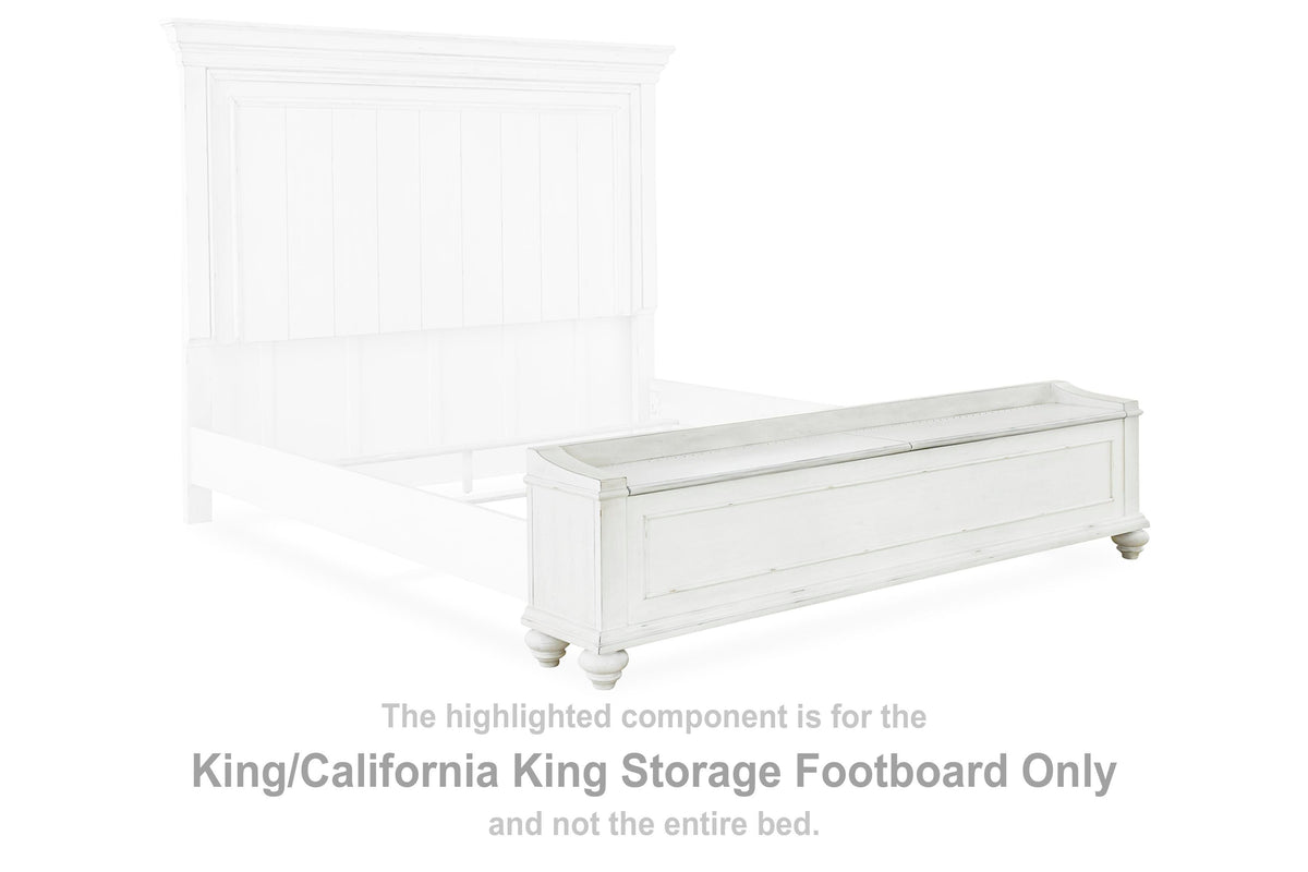 Kanwyn California King Upholstered Panel Storage Bed - image 4