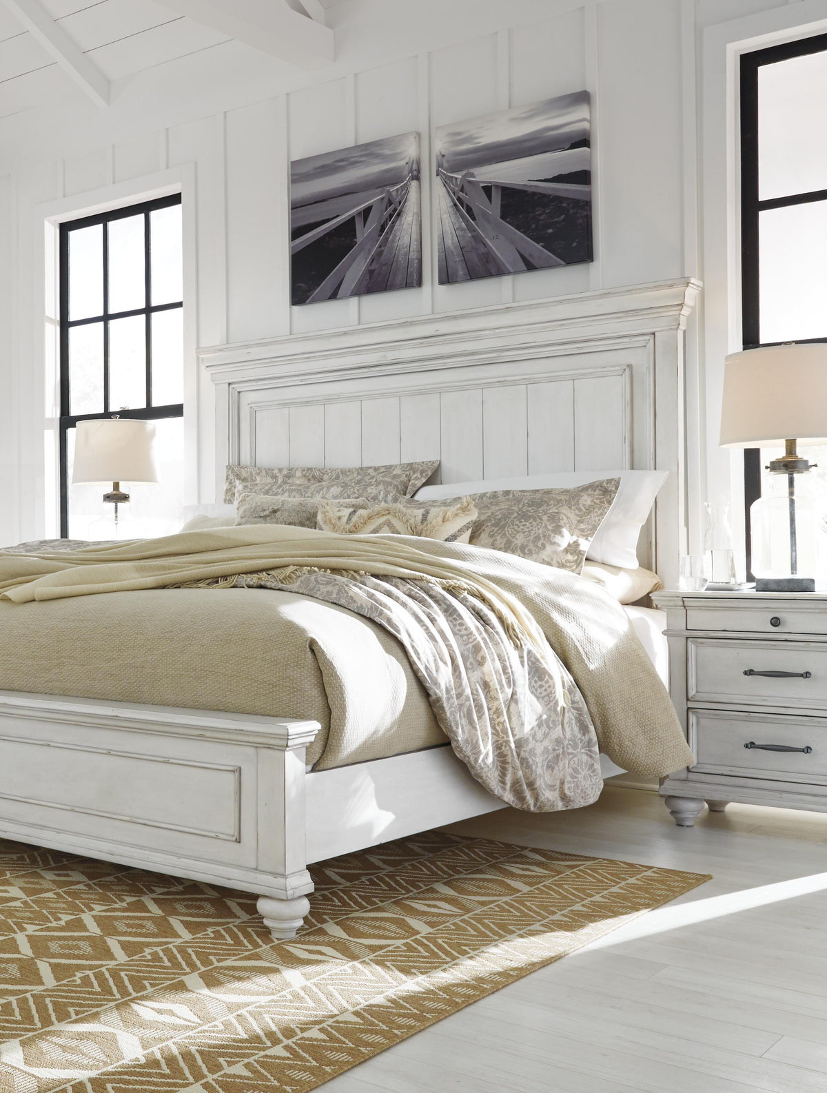 Kanwyn Queen Panel Bed - image 15
