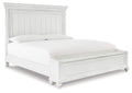 Kanwyn Queen Panel Bed with Storage with Mirrored Dresser and Chest