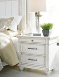 Kanwyn Nightstand in Whitewash