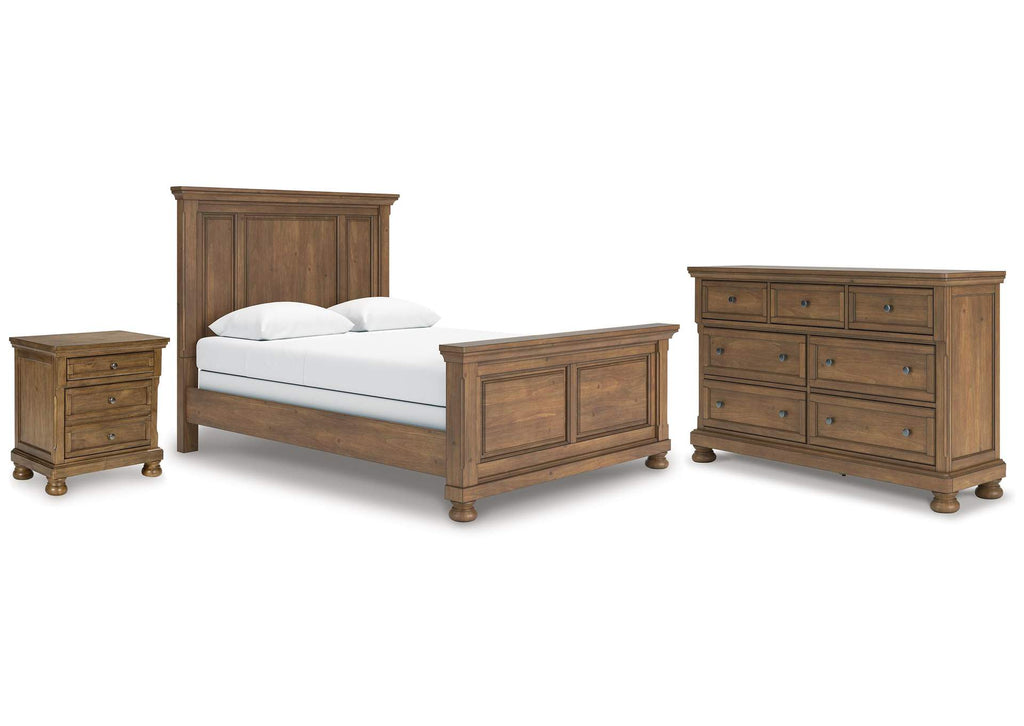 Vandenmore Queen Panel Bed with Dresser and Nightstand